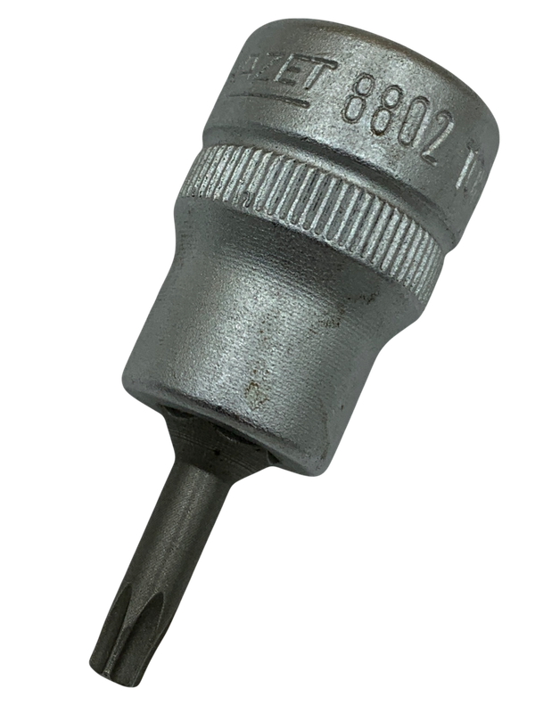 1 x HAZET Schraubendreher-Steckschlüsseleinsatz TORX 45 Vierkant 10 mm (3/8 Zoll)